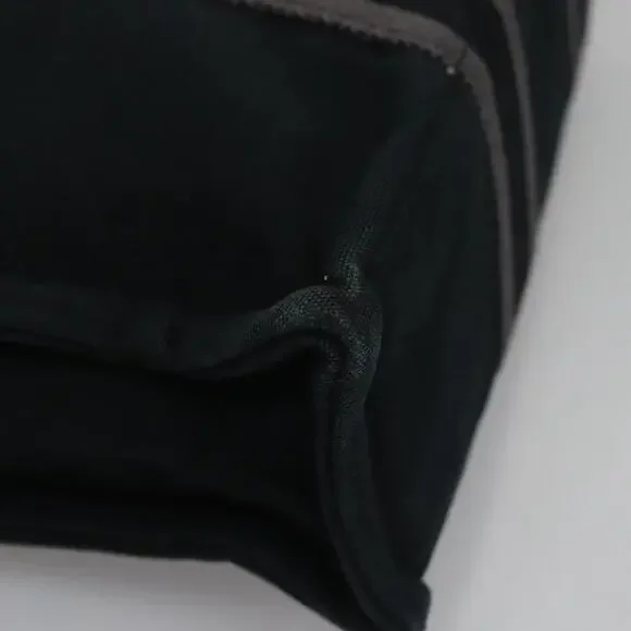 HERMES Fourre Tout PM Hand Bag Canvas Black